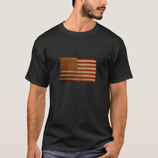 Shirt Amerikaanse vlag (Voorkant)
