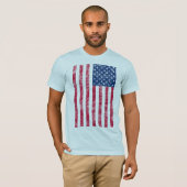 SHIRT Amerikaanse vlag (beschadigd) (Voorkant volledig)