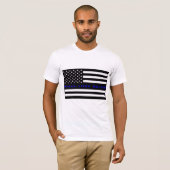 Shirt Amerikaanse vlag Black Lives Matter (Voorkant volledig)