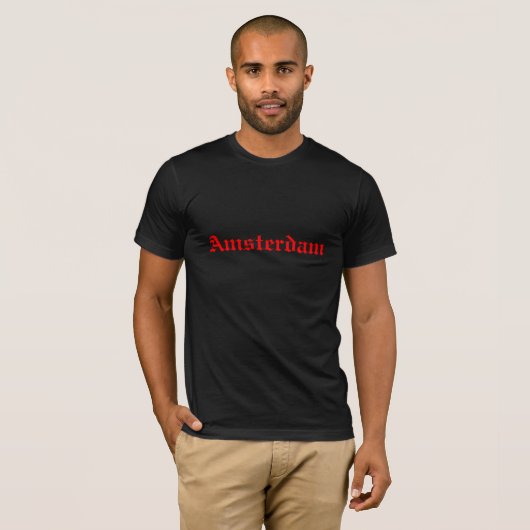 Shirt Amsterdam (Voorkant volledig)