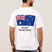 Shirt, Aussie! Aussie! Aussie! Oi! Oi! T-shirt (Achterkant)