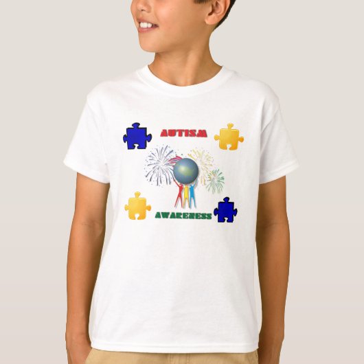 Shirt Autism Awareness Kind (Voorkant)