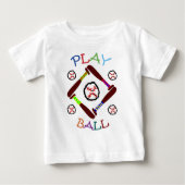 Shirt Baseball Play Ball (Voorkant)