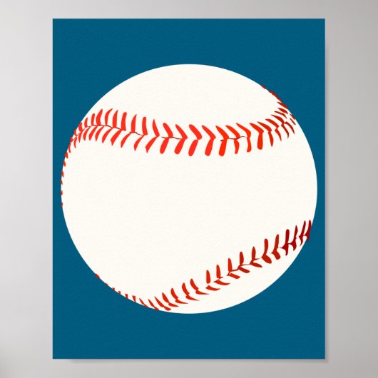 Shirt Baseball Poster (Voorkant)