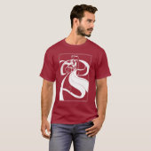 Shirt: Beardsley Illustratie T-shirt (Voorkant volledig)
