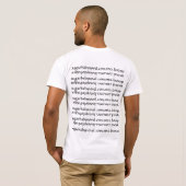 Shirt BEER suikersuiker (Achterkant volledig)