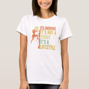 "Shirt beklimmen: het is geen hobby, het is een le T-shirt