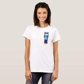 Shirt blauwe boeddha - Healing Arts (Voorkant volledig)