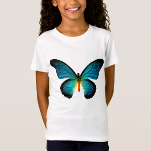 Shirt blauwe vlinder