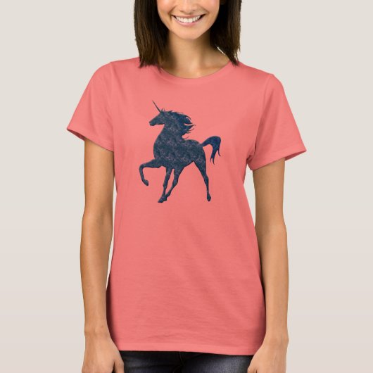 Shirt Blauwvuurunicorn (Voorkant)