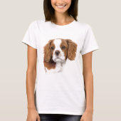 Shirt : Blenheim Cavalier king charles spaniel (Voorkant)