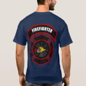 Shirt - brandweerman (gele helm) (Achterkant)