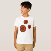 Shirt brandweermandala en Baby-licht Kind (Voorkant volledig)