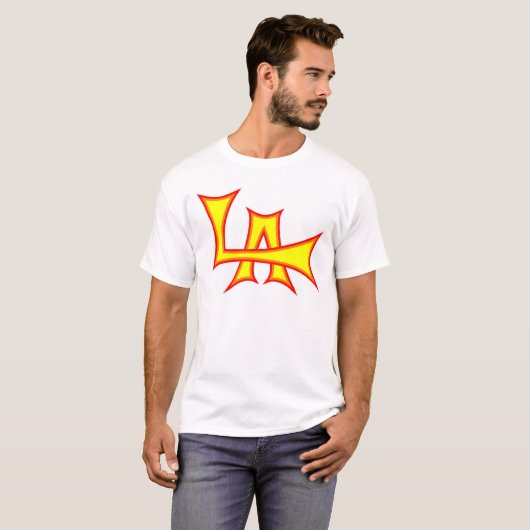 Shirt Bright Los Angeles (Voorkant volledig)