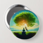 Shirt Buttonnen Ronde Button 4,0 Cm (Voorkant /achterkant)