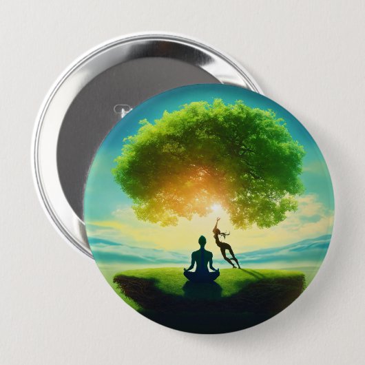 Shirt Buttonnen Ronde Button 4,0 Cm (Voorkant /achterkant)