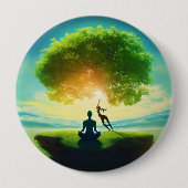 Shirt Buttonnen Ronde Button 4,0 Cm (Voorkant)