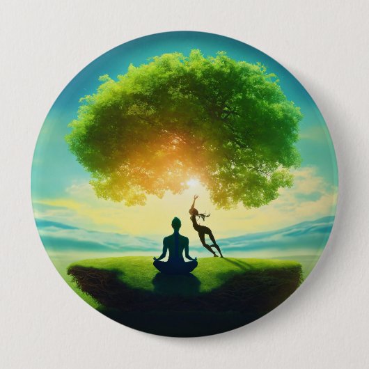 Shirt Buttonnen Ronde Button 4,0 Cm (Voorkant)