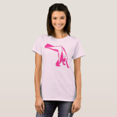Shirt capoeira compasso roze (Voorkant volledig)
