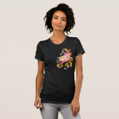 Shirt Cappuccino Flowers (Voorkant volledig)