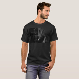 Shirt Charles de Gaulle Dog Quote (Zwarte Labrador