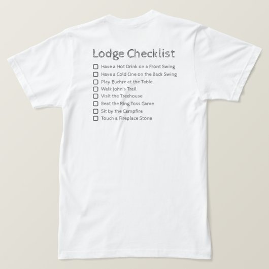Shirt Checklist indienen (Design achterkant)