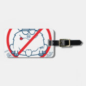 shirt cichorei bagagelabel (Voorkant horizontaal)