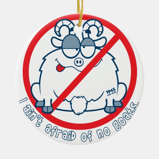 shirt cichorei keramisch ornament (Voorkant)