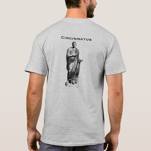 Shirt Cincinnatus (Achterkant)