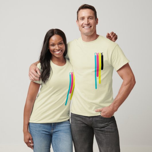 SHIRT CMYK-kleuren (Unisex)