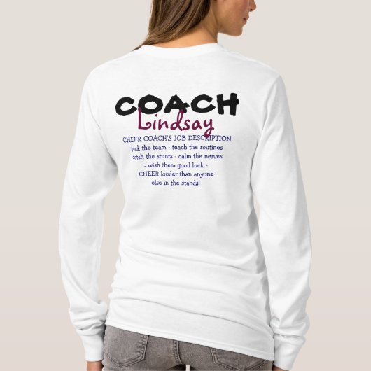 SHIRT COACH LINDSAY (Achterkant)