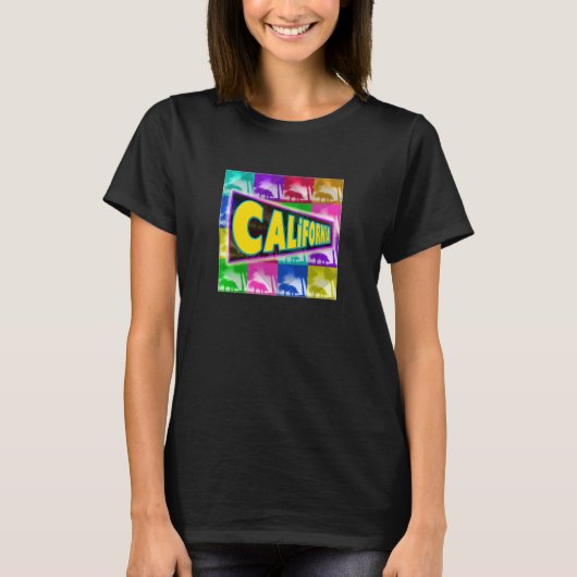 shirt "Coloring California 2" (Voorkant)