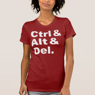 Shirt Ctrl & Alt & Del