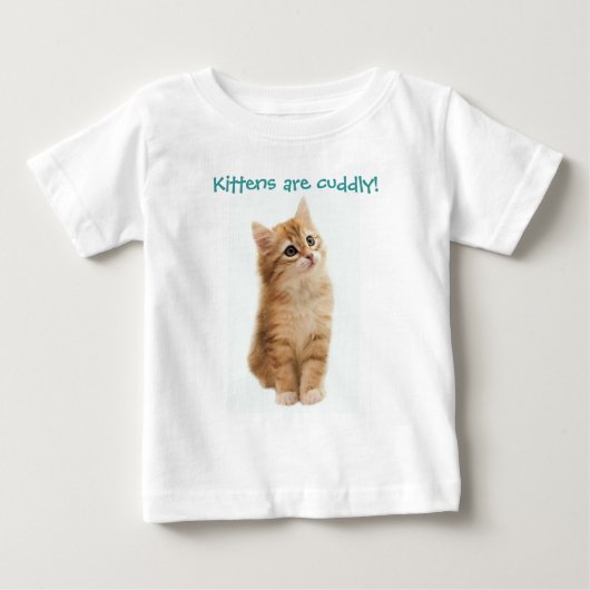 Shirt Cudly Kitten (Voorkant)