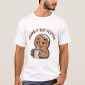 Shirt | Cute Christmas Cookie Humor Tee (Voorkant)