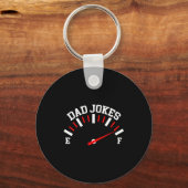 Shirt Dad Jokes Full Meter Funny Father’s Day Gift Sleutelhanger (Voorkant)