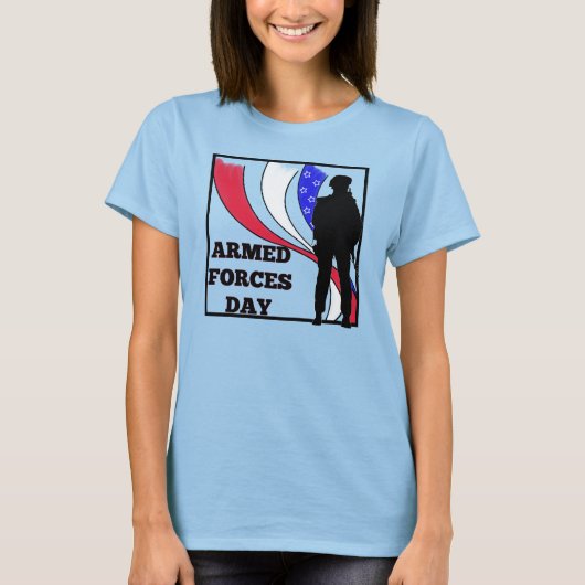 Shirt dag gewapende strijdkrachten (Voorkant)