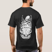 SHIRT DHS-Mannen - Wit in donker (Achterkant)