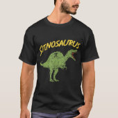 Shirt Dinosaur Wiskunde Teache (Voorkant)