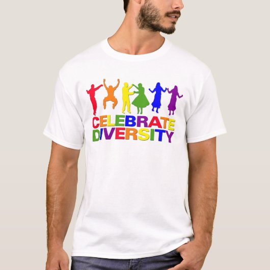 Shirt Diversiteit vieren - stijl kiezen (Voorkant)