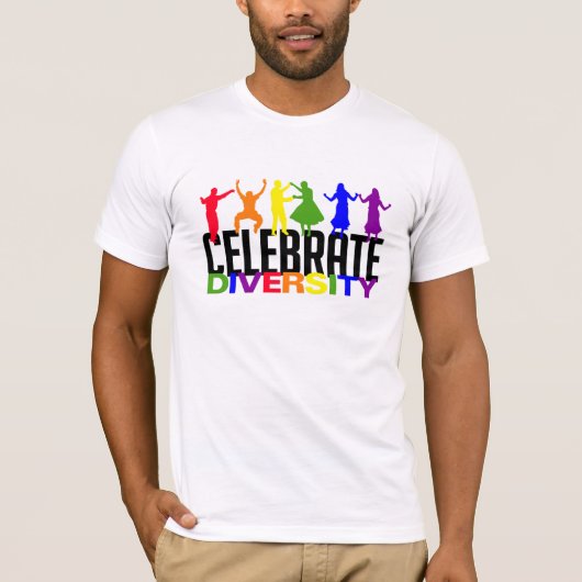 Shirt Diversiteit vieren - stijl kiezen (Voorkant)