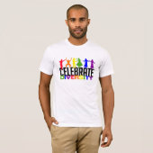 Shirt Diversiteit vieren - stijl kiezen (Voorkant volledig)