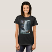 Shirt Eagle, Wolf, Raven & Water Herfst (Voorkant volledig)