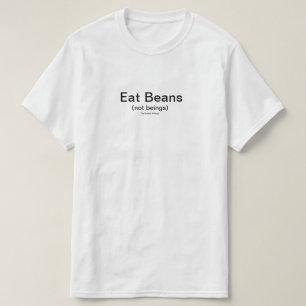 Shirt Eat Beans (wit)