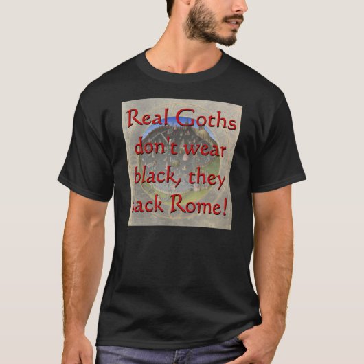 Shirt: Echte Gothics T-shirt (Voorkant)
