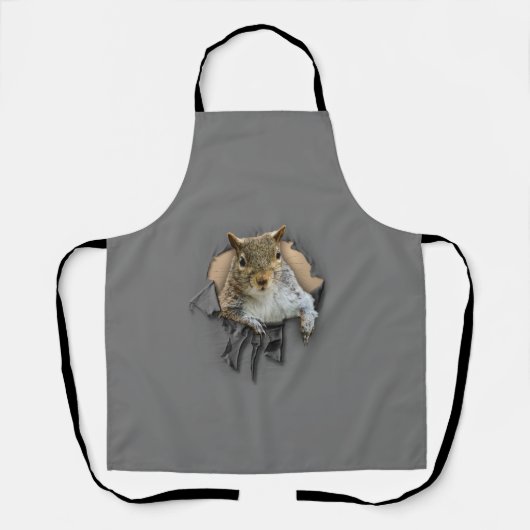 Shirt Eekhoorn Schort (Voorkant)