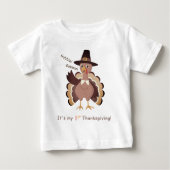 Shirt eerste Thanksgiving baby (Voorkant)