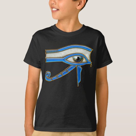 Shirt Egyptian Eye of Horus Ancient Art Designer (Voorkant)