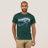 Shirt Egyptian Eye of Horus Ancient Art Designer (Voorkant volledig)