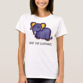 Shirt Elephants opslaan (Voorkant)